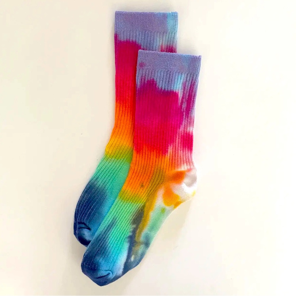 CLEARANCE [Merle] Show Your Pride! Rainbow Hand-dyed Socks